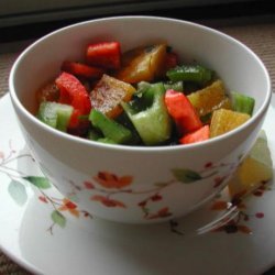 Grilled Bell Pepper Salad (Slata Fel Fel)