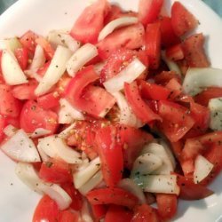 Refreshing, Simple Tomato Salad for Summer