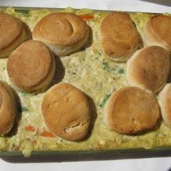 Chicken-Biscuit Bake