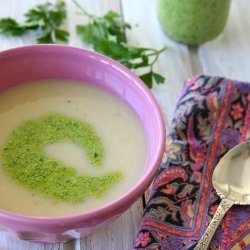 Cauliflower Soup With Parsley