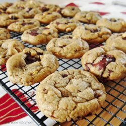 Chewy Chocolate Hazelnut Cookies
