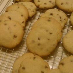 Crumbly Chocolate Chip Cookies