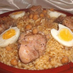 Algerian Tli Tli B'djedj - Pasta With Chicken!