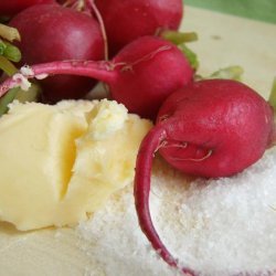 Simply French! Radishes With Butter and Fleur De Sel