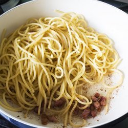 Spaghetti a La Carbonara