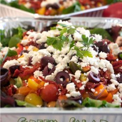 Tomato Salad with Feta and Olives