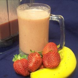 Peanut Butter-Berry Smoothie