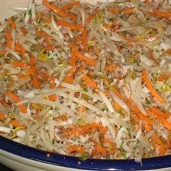 Carrot-Bean Sprouts Salad