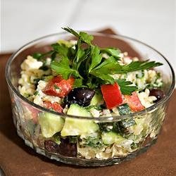 Mediterranean Rice Salad