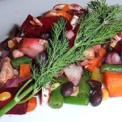 Russian Vinaigrette Beet Salad