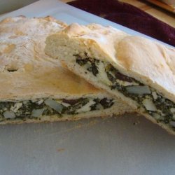 Spinach and Feta Cheese  alligator 