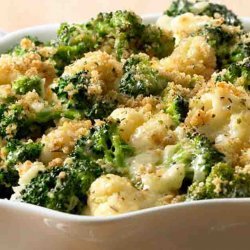 Cauliflower & Broccoli Casserole