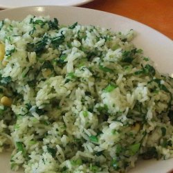 Rice with Garlic and Pine Nuts