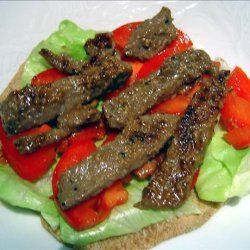Korean-Inspired Beef in Pita Wraps