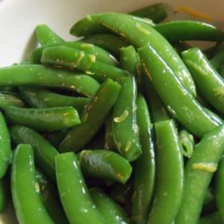 Lemony Snap Peas With Variations