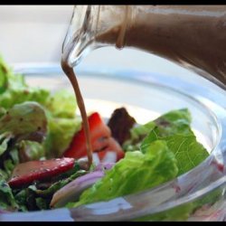 Strawberry Romaine Salad With Creamy Poppy Seed Dressing