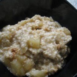 Microwave Apple Pie Oatmeal