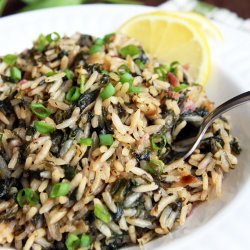 Greek Spinach and Rice