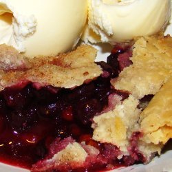 Blueberry and Raspberry Pie