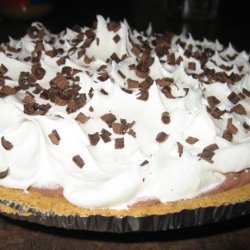Chocolate Sour Cream Pie