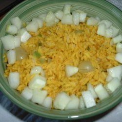 Polynesian Rice (Rice Cooker Recipe)