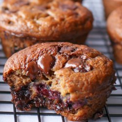 Banana Blueberry (Or Chocolate Chip) Muffins