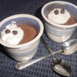 Chocolate Cups With Whipped Cream