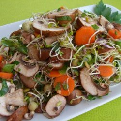 Mushroom and Herb Salad