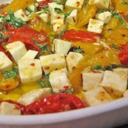 Marinated Peppers and Mozzarella