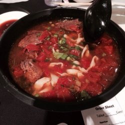Noodle Soup (Tomato Beef)