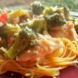 Parmesan Chicken & Broccoli Pasta