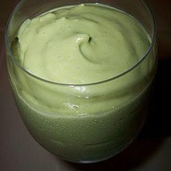 Avocado and Lime Dessert Mousse