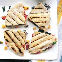Black-Bean Quesadillas With Goat Cheese