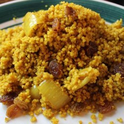 Moroccan Couscous With Raisins