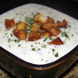 Moldovan Cream of Potato Soup
