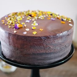 3-Layer Dark Chocolate Cake