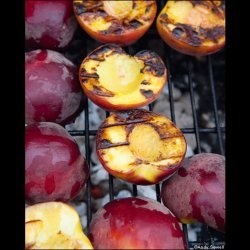 Grilled Peaches with Chilli