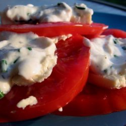 Caerphilly and Tomato Salad