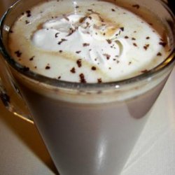 Cardamom Scented Hot Chocolate and Cream