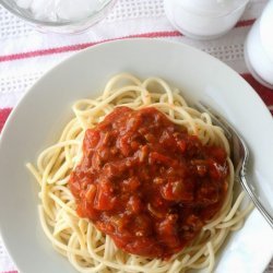 Savory Spaghetti Sauce