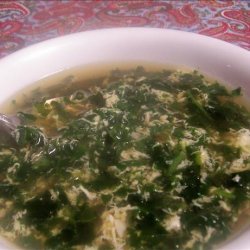 Michele's Spinach Egg Drop Soup