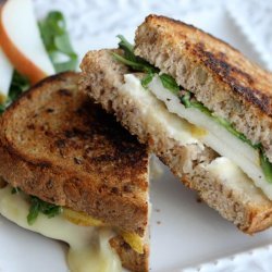 Grilled Cheese and Pear Sandwiches