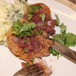 Sauteed Pork Medallions With Port
