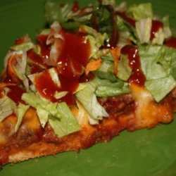 The Best Taco Pizza Ever!!