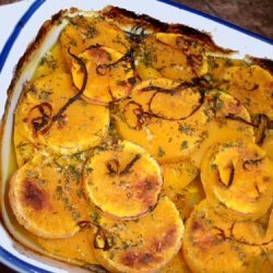 Baked Butternut Squash With Orange