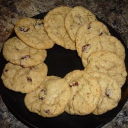 Crisp cranberry oatmeal cookies (small batch)