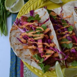 Fish Tacos With Chipotle Aioli