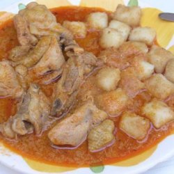 Croatian Chicken “paprikas”