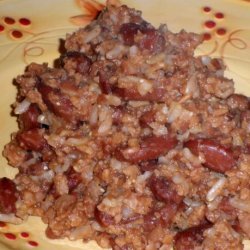 Red Beans & Rice With Tvp