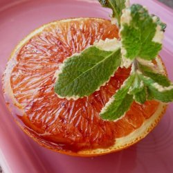 Grapefruit (Or Cara Cara Orange) With Pomegranate Syrup for 1